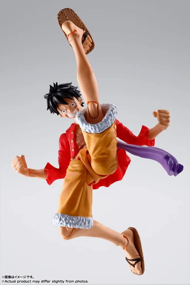 One Piece S.H. Figuarts Actionfigur Monkey D. Ruffy (The Raid on Onigashima) 14 cm termékfotó