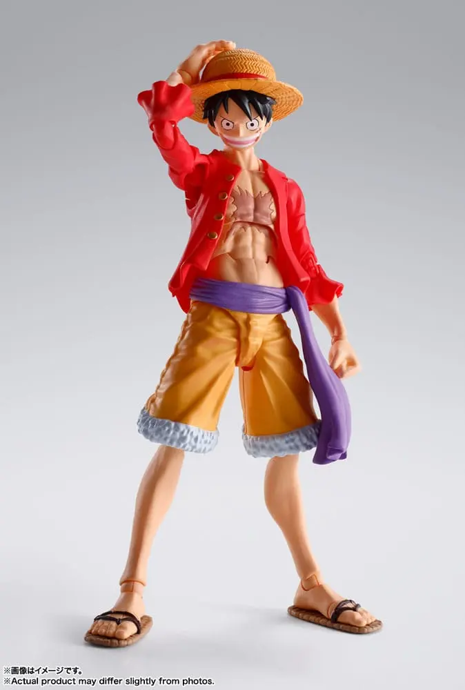 One Piece S.H. Figuarts Actionfigur Monkey D. Ruffy (The Raid on Onigashima) 14 cm termékfotó