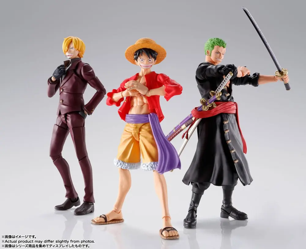 One Piece S.H. Figuarts Actionfigur Monkey D. Ruffy (The Raid on Onigashima) 14 cm termékfotó