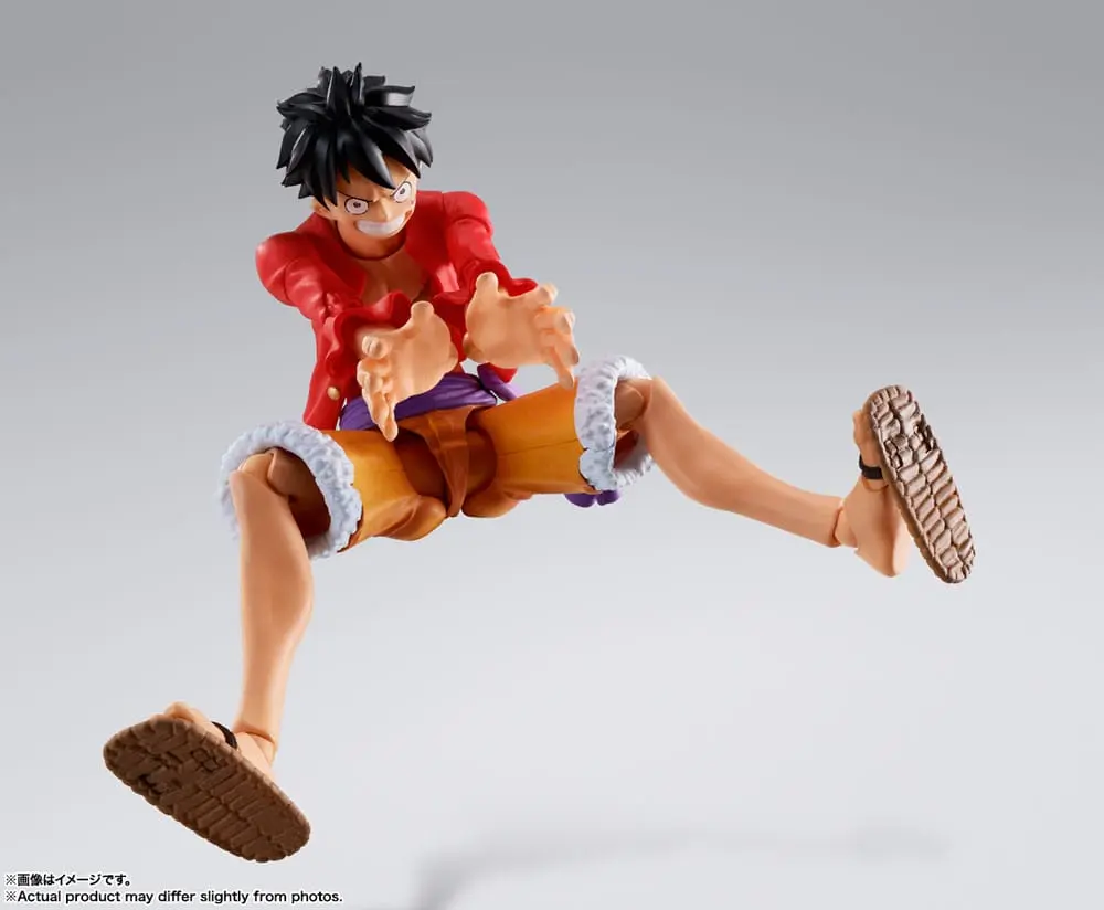 One Piece S.H. Figuarts Actionfigur Monkey D. Ruffy (The Raid on Onigashima) 14 cm termékfotó