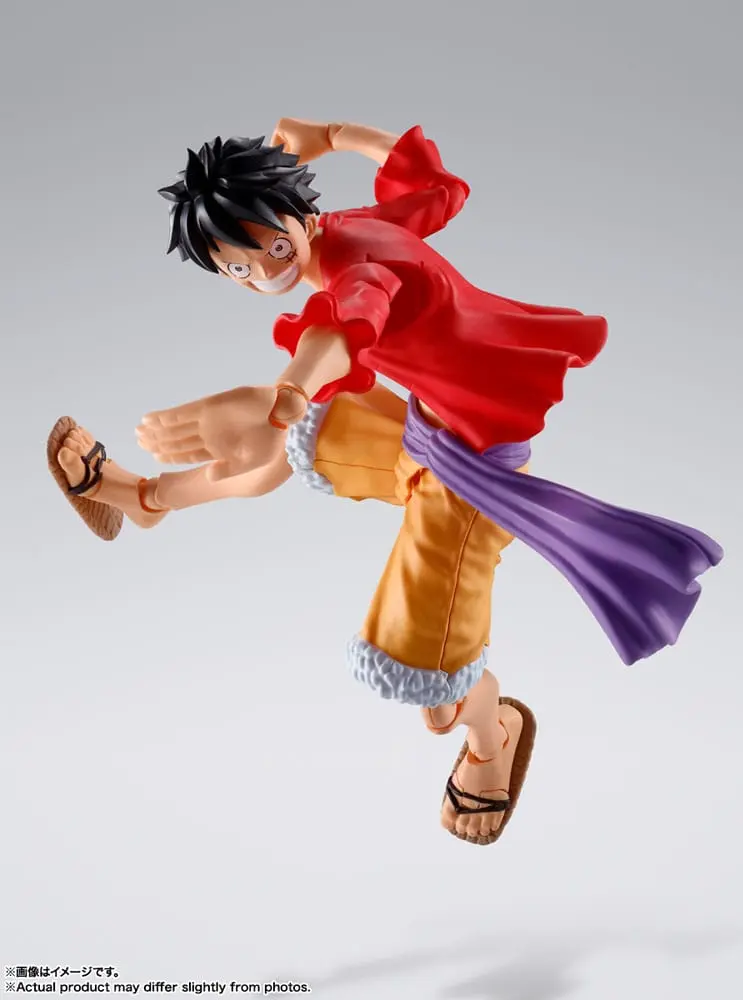 One Piece S.H. Figuarts Actionfigur Monkey D. Ruffy (The Raid on Onigashima) 14 cm termékfotó