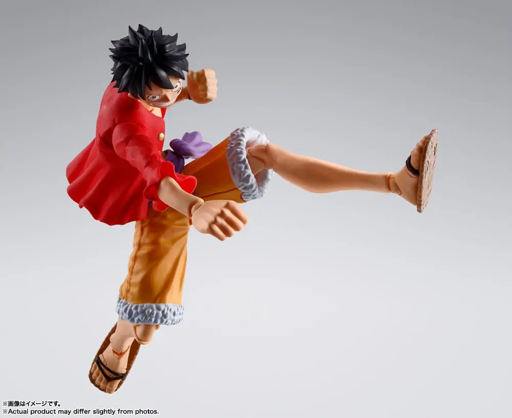 One Piece S.H. Figuarts Actionfigur Monkey D. Ruffy (The Raid on Onigashima) 14 cm termékfotó