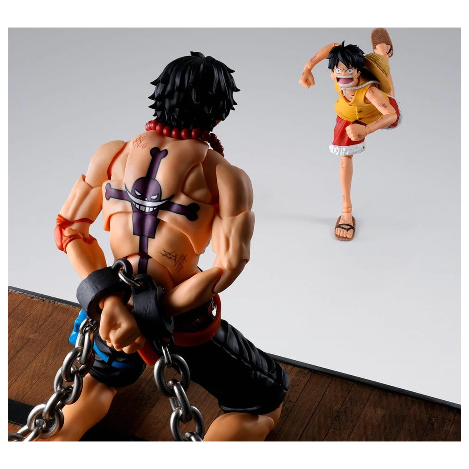 One Piece S.H. Figuarts Action-Figur Portgas D. Ace -Marineford- 16 cm Produktfoto