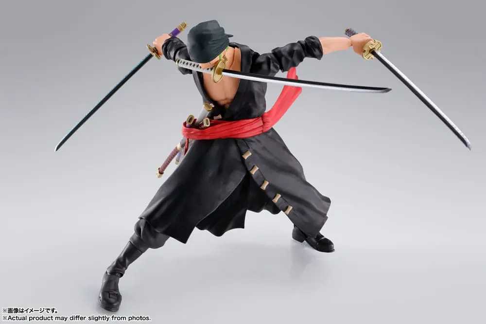 One Piece S.H. Figuarts Actionfigur Lorenor Zorro (The Raid on Onigashima) 15 cm Produktfoto