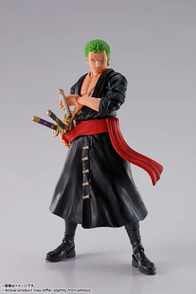 One Piece S.H. Figuarts Actionfigur Lorenor Zorro (The Raid on Onigashima) 15 cm Produktfoto