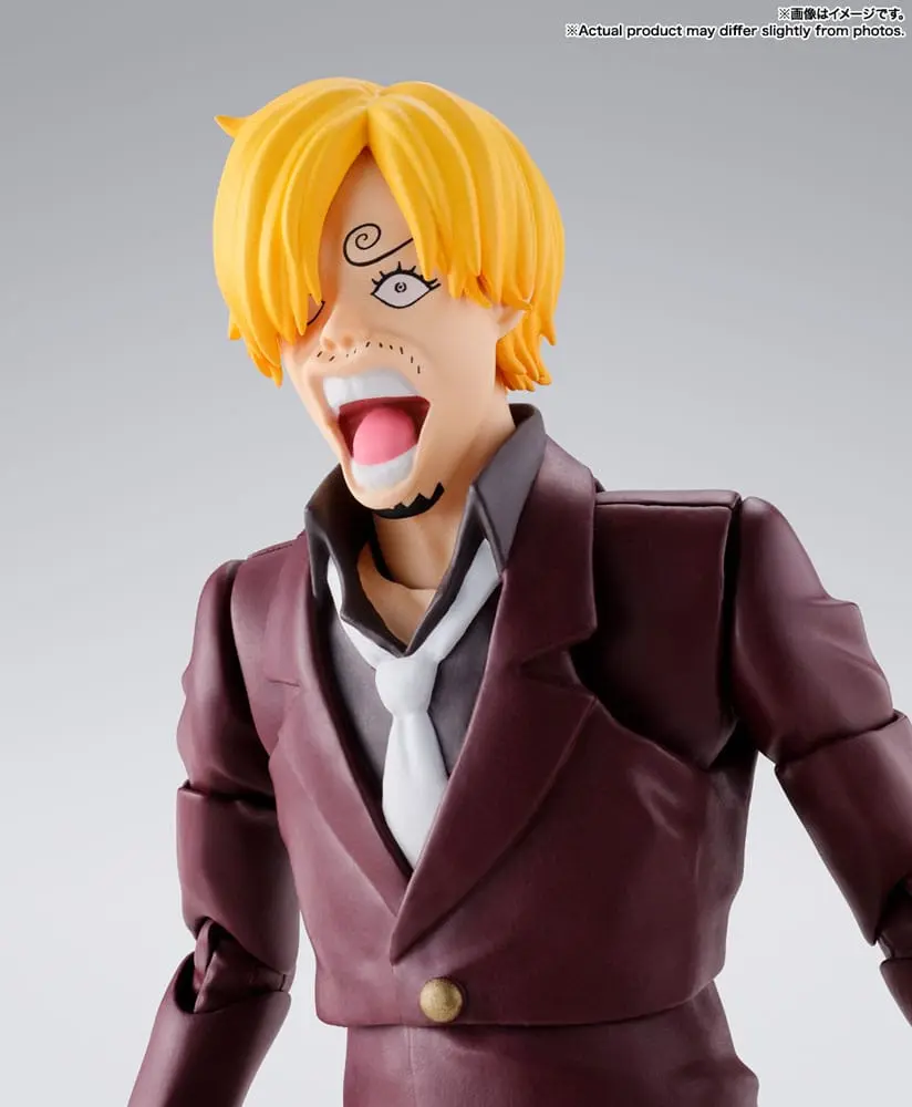 One Piece S.H. Figuarts Actionfigur Sanji (The Raid on Onigashima) 15 cm Produktfoto