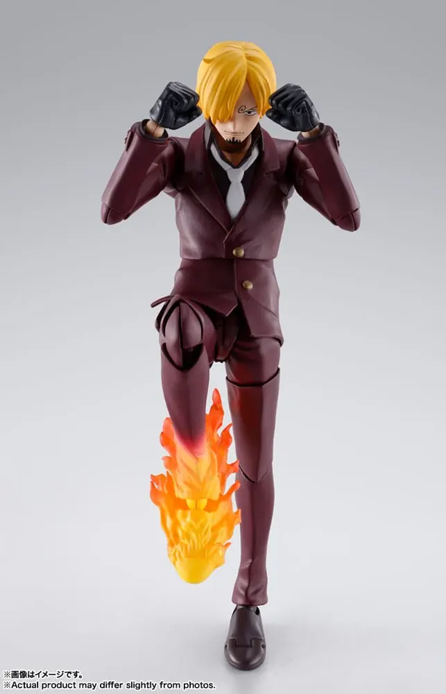 One Piece S.H. Figuarts Actionfigur Sanji (The Raid on Onigashima) 15 cm Produktfoto