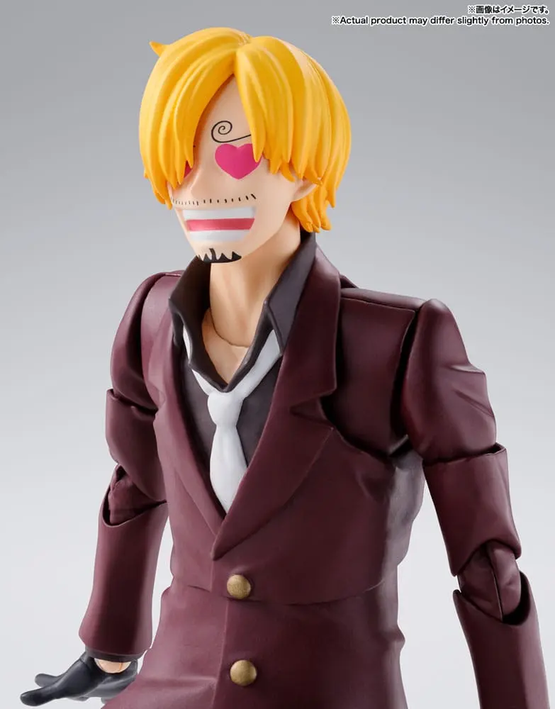 One Piece S.H. Figuarts Actionfigur Sanji (The Raid on Onigashima) 15 cm Produktfoto