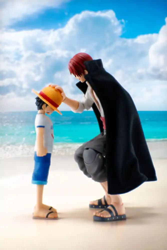 One Piece S.H.Figuarts Actionfiguren 2er-Pack Shanks & Monkey D. Luffy Childhood Ver. Produktfoto