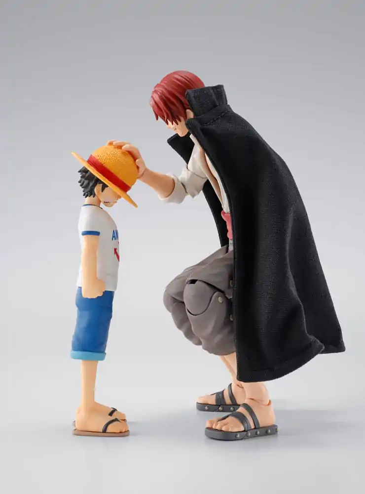 One Piece S.H.Figuarts Actionfiguren 2er-Pack Shanks & Monkey D. Luffy Childhood Ver. Produktfoto