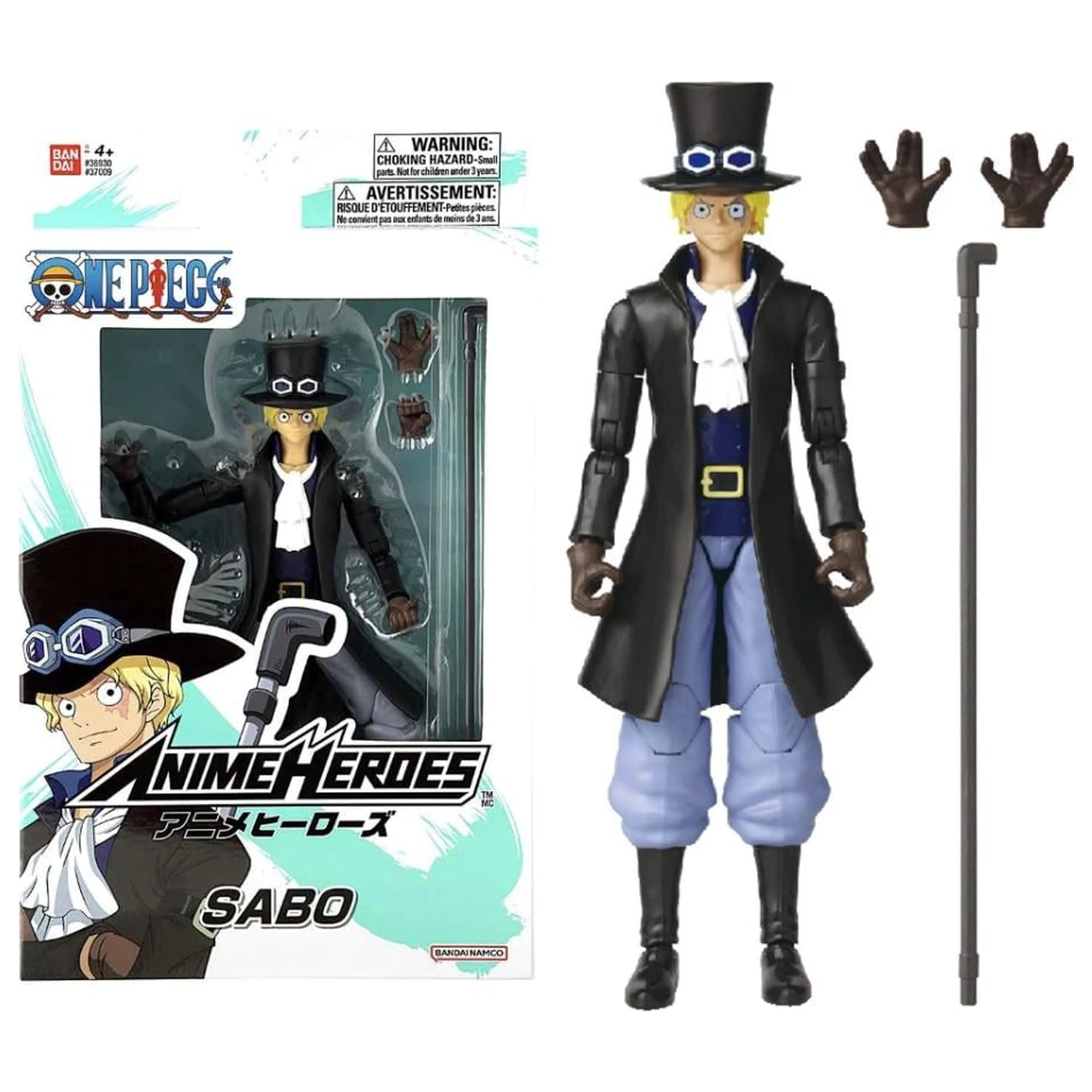 One Piece Sabo Figur Anime Heroes 17 cm Produktfoto