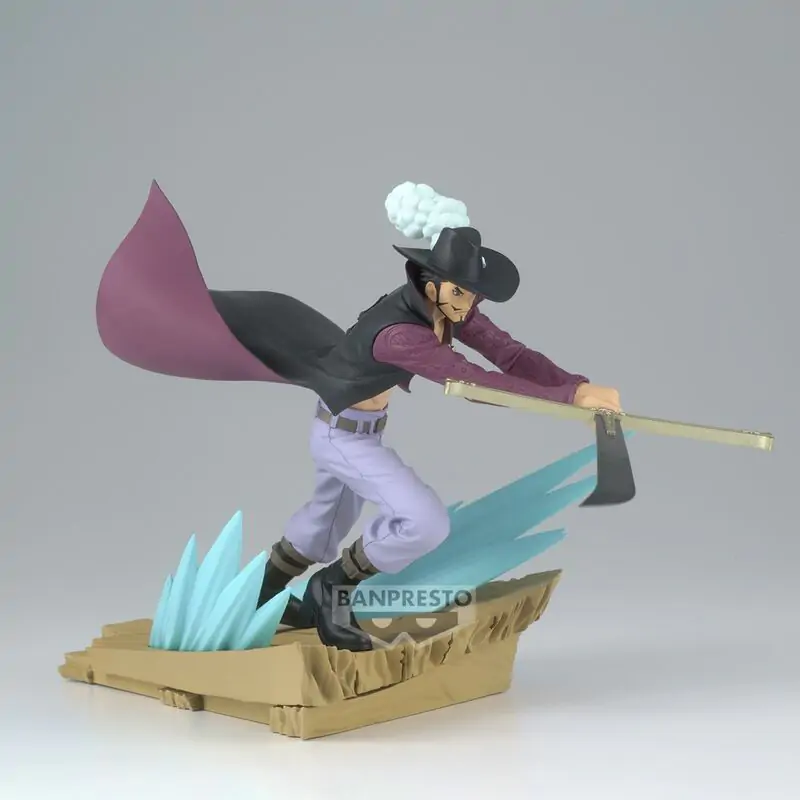 One Piece Senkozekkei Dracule Mihawk Figur 12cm Produktfoto