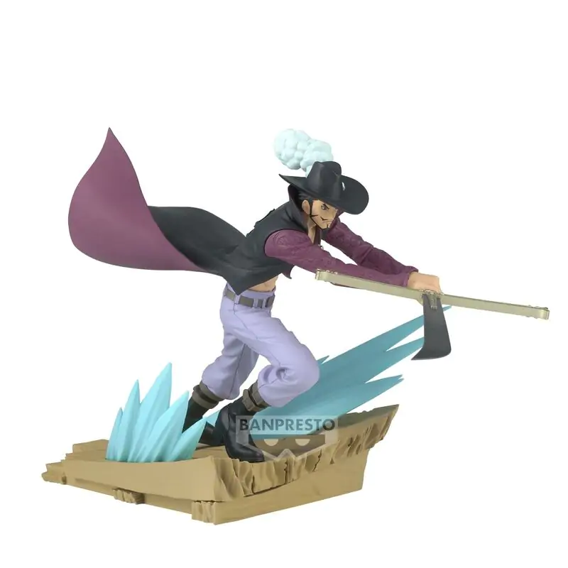 One Piece Senkozekkei Dracule Mihawk Figur 12cm Produktfoto