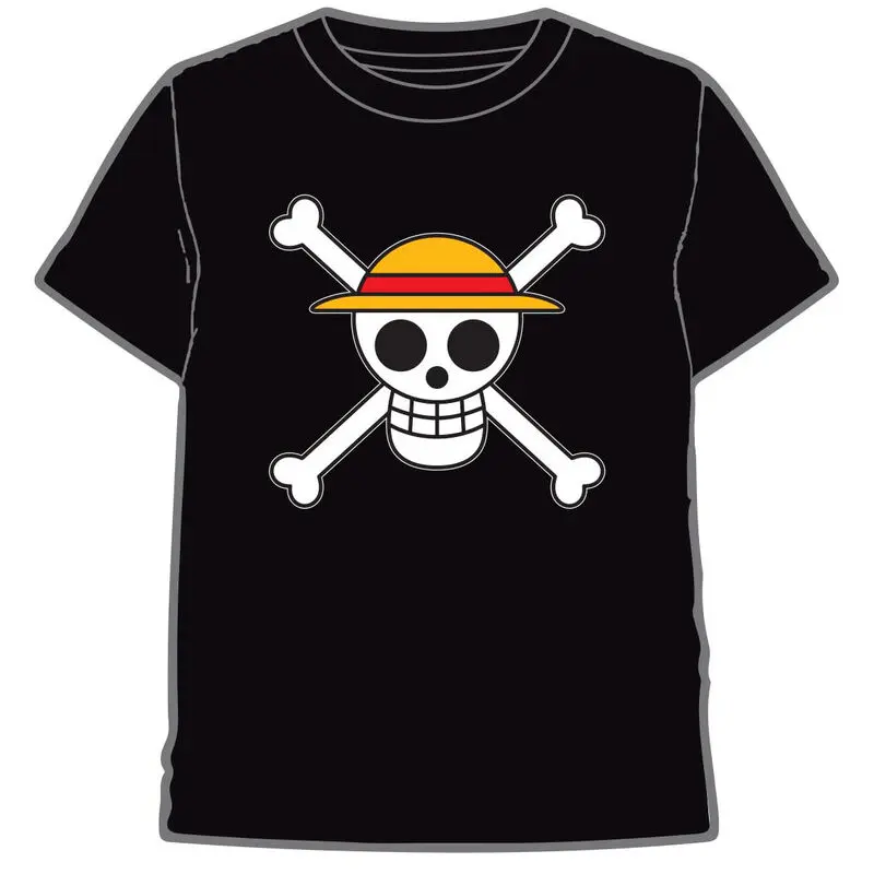 One Piece Skull Erwachsenen T-Shirt Produktfoto