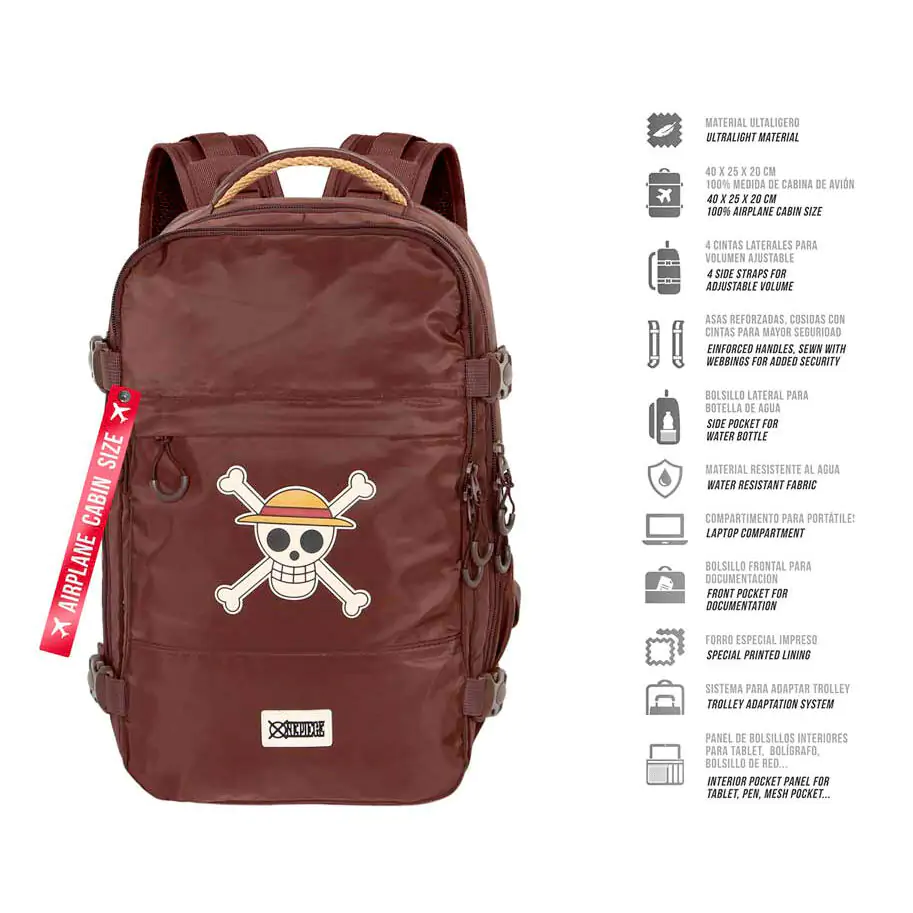 One Piece Skull Rucksack 40cm termékfotó