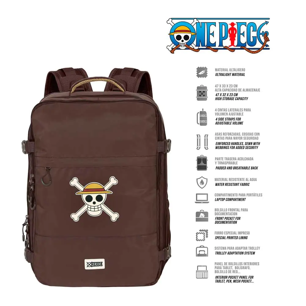 One Piece Skull Rucksack 49cm termékfotó