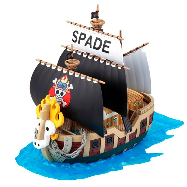 One Piece Spade Pirates Ship Modellbausatz Figur 15cm Produktfoto