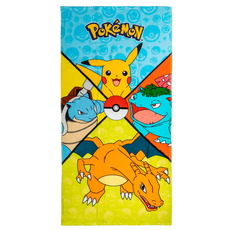 Pokemon Premium Handtuch Starter Pokemon 70 x 140 cm termékfotó