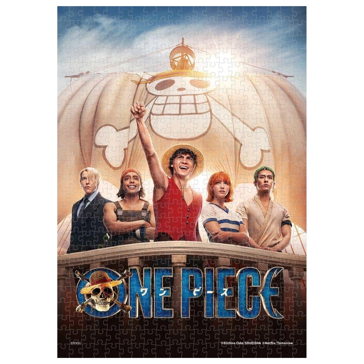 One Piece 500-teiliges Puzzle Straw Hats Crew Produktfoto