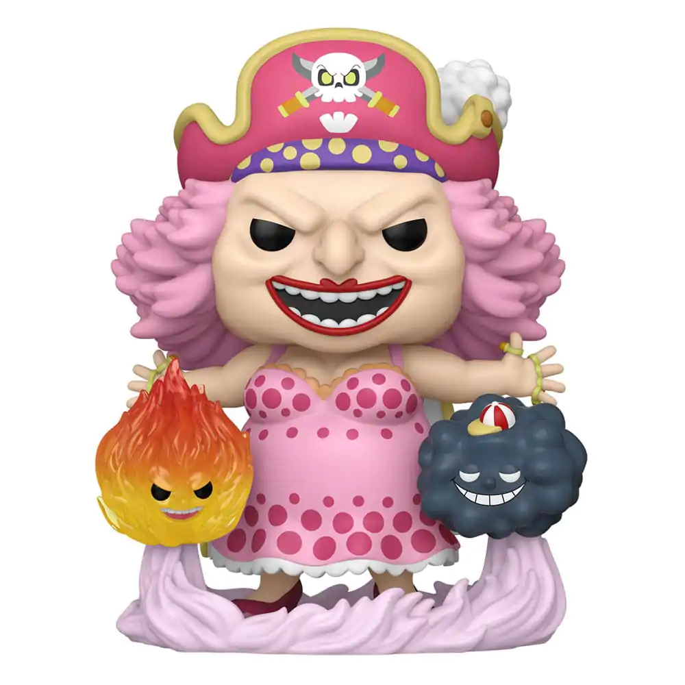 One Piece Super Sized POP! Animation Vinyl Figur Big Mom w/Homies 15 cm termékfotó