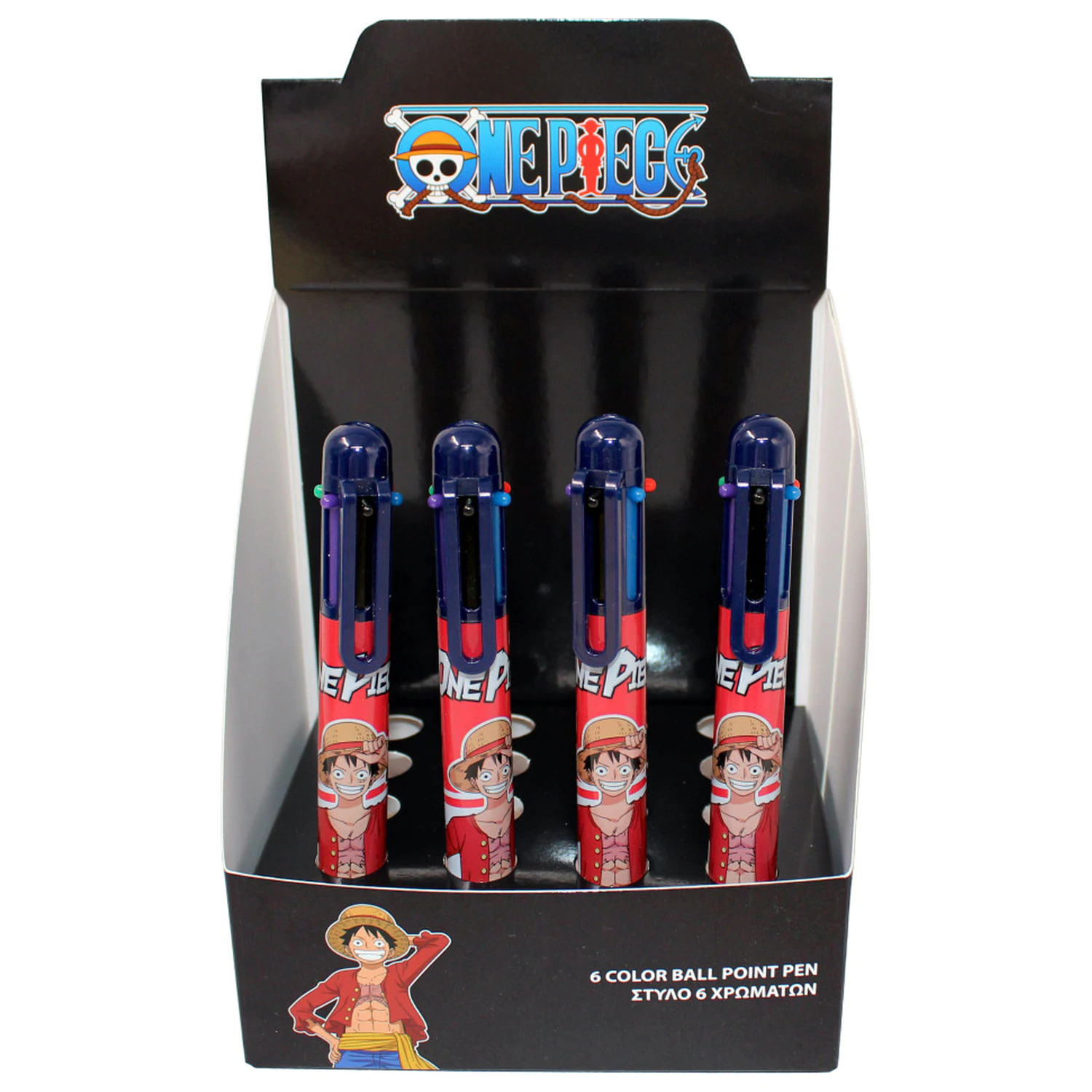 One Piece Team 6 Farben Stift Produktfoto