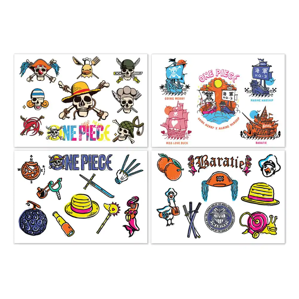 One Piece Tech Sticker Pack Produktfoto