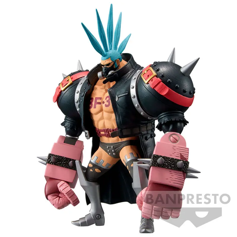 One Piece The Grandline Men Franky Figur 15cm Produktfoto