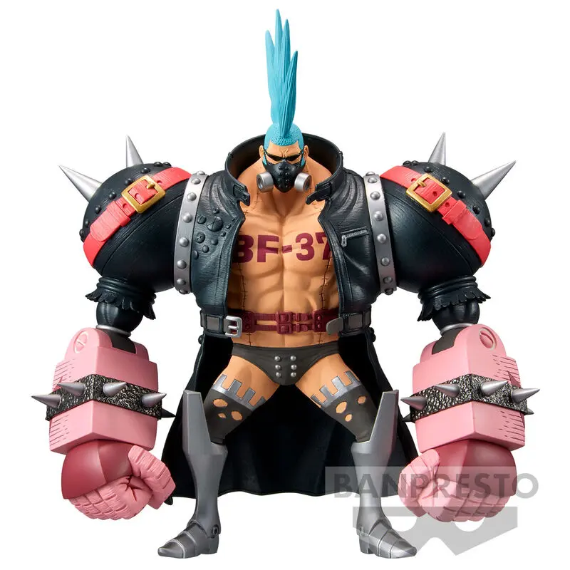 One Piece The Grandline Men Franky Figur 15cm Produktfoto