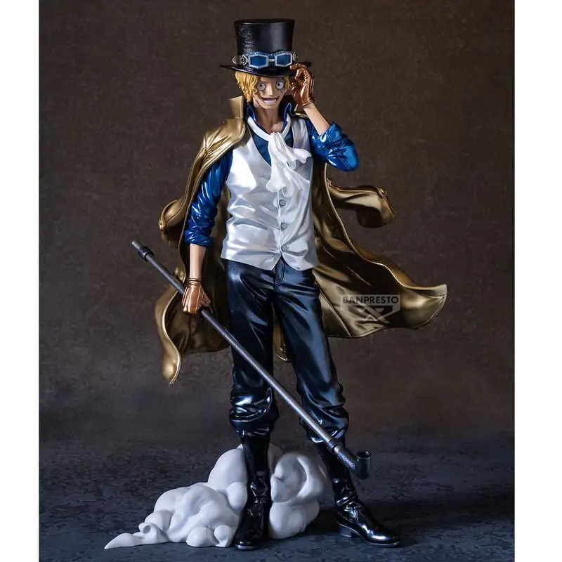 One Piece The Metallic Sabo Figur 30cm Produktfoto