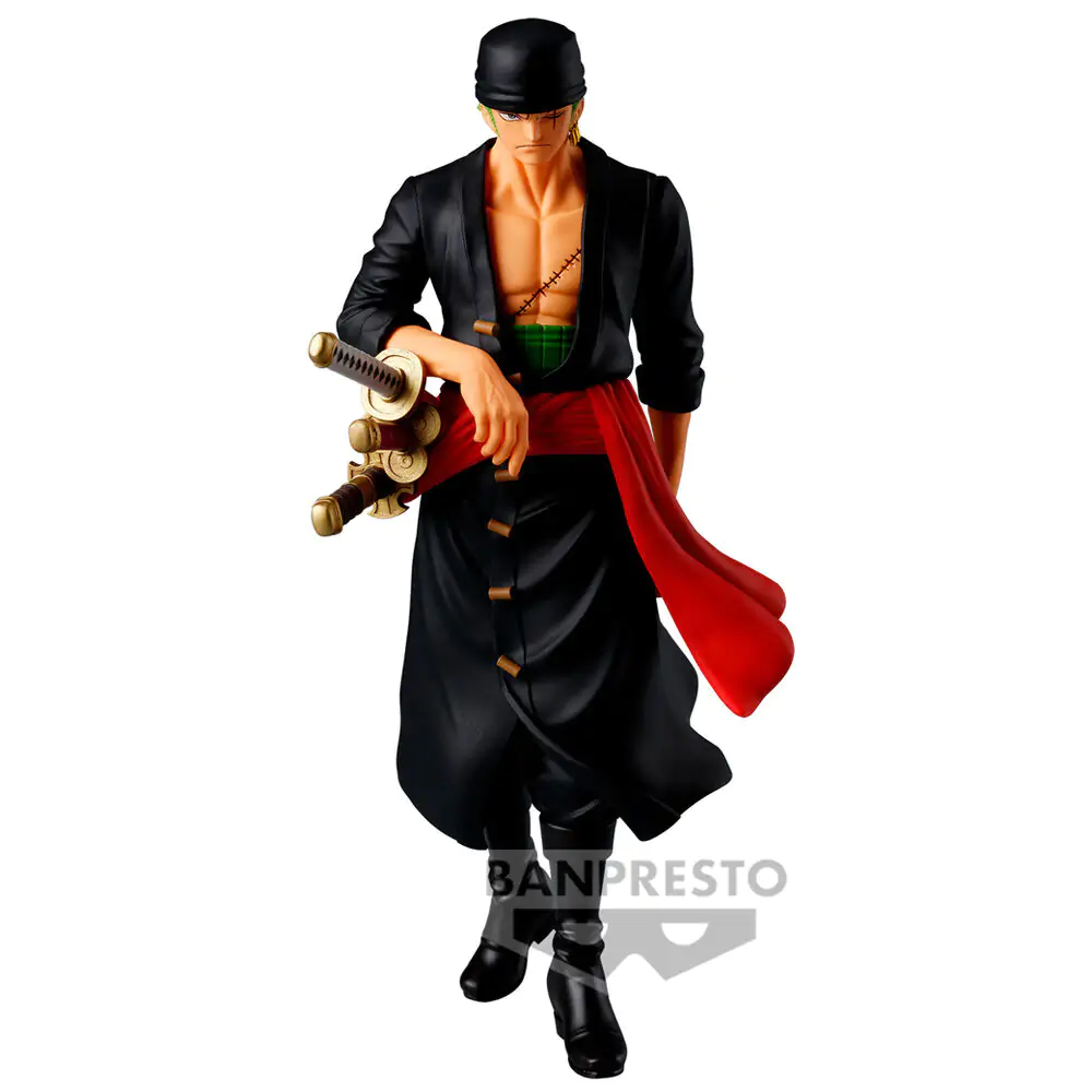 One Piece The Shukko Roronoa Zoro Figur 17cm Produktfoto