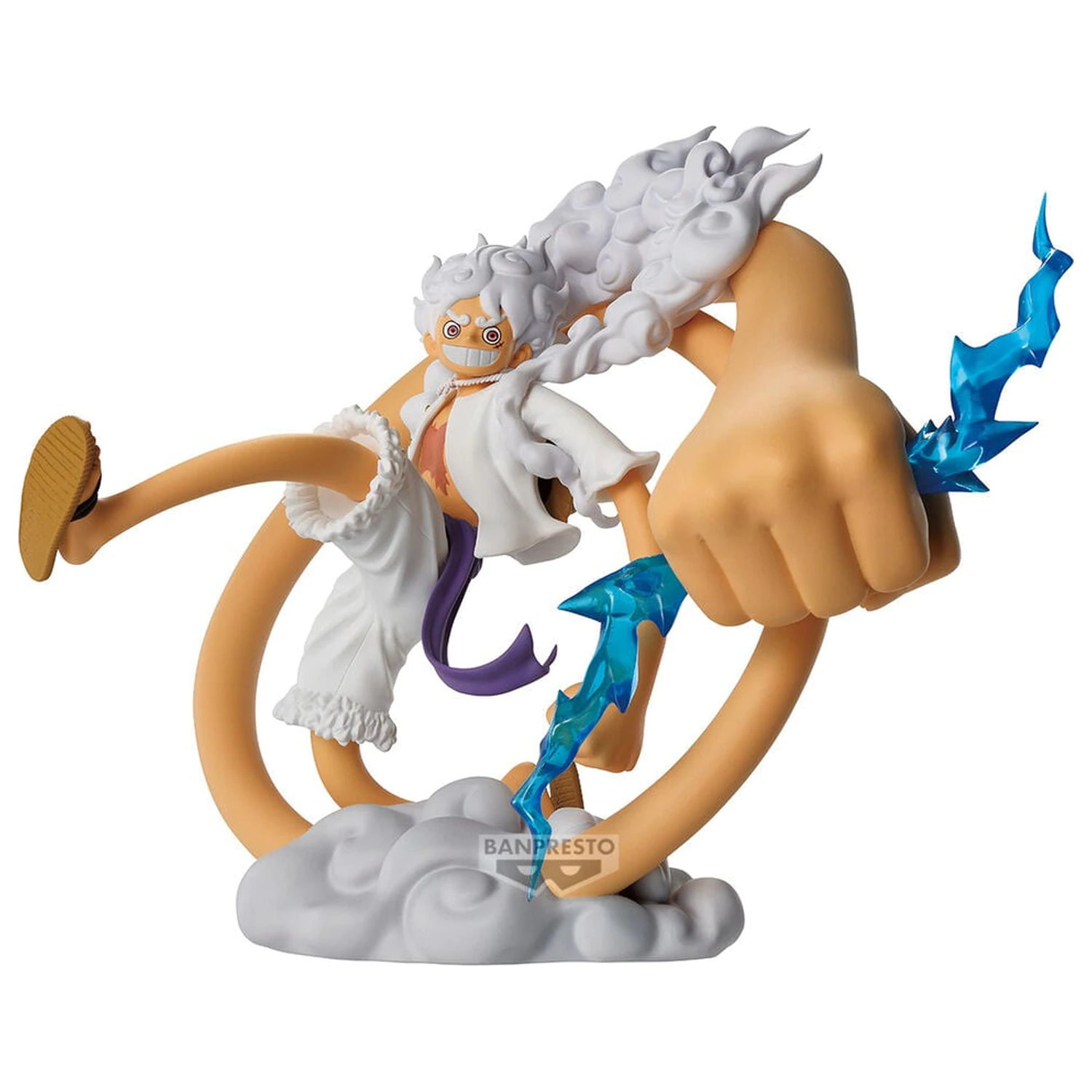 One Piece Theorama Soul Monkey D Luffy Gear 5 Figur 18 cm Produktfoto