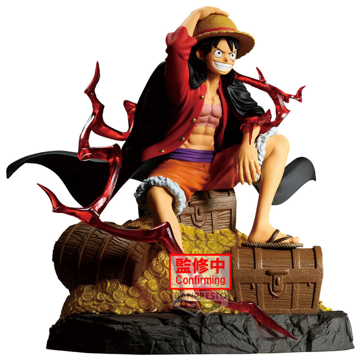One Piece Theorama Soul Monkey DLuffy Figur 28cm Produktfoto