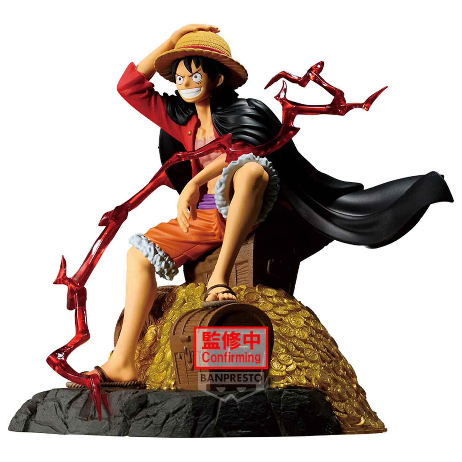 One Piece Theorama Soul Monkey DLuffy Figur 28cm Produktfoto