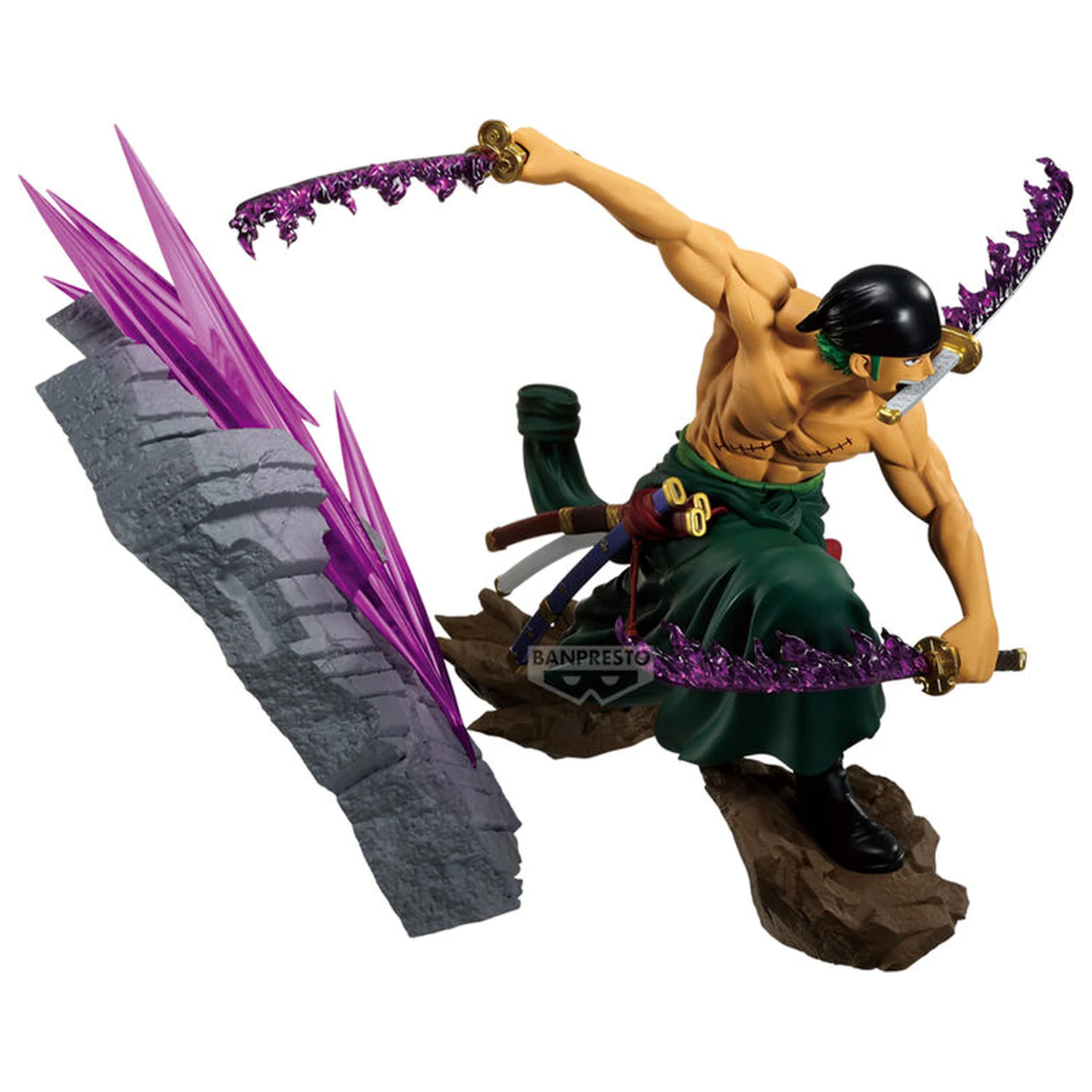 One Piece Theorama Soul Roronoa Zoro Figur 21 cm Produktfoto