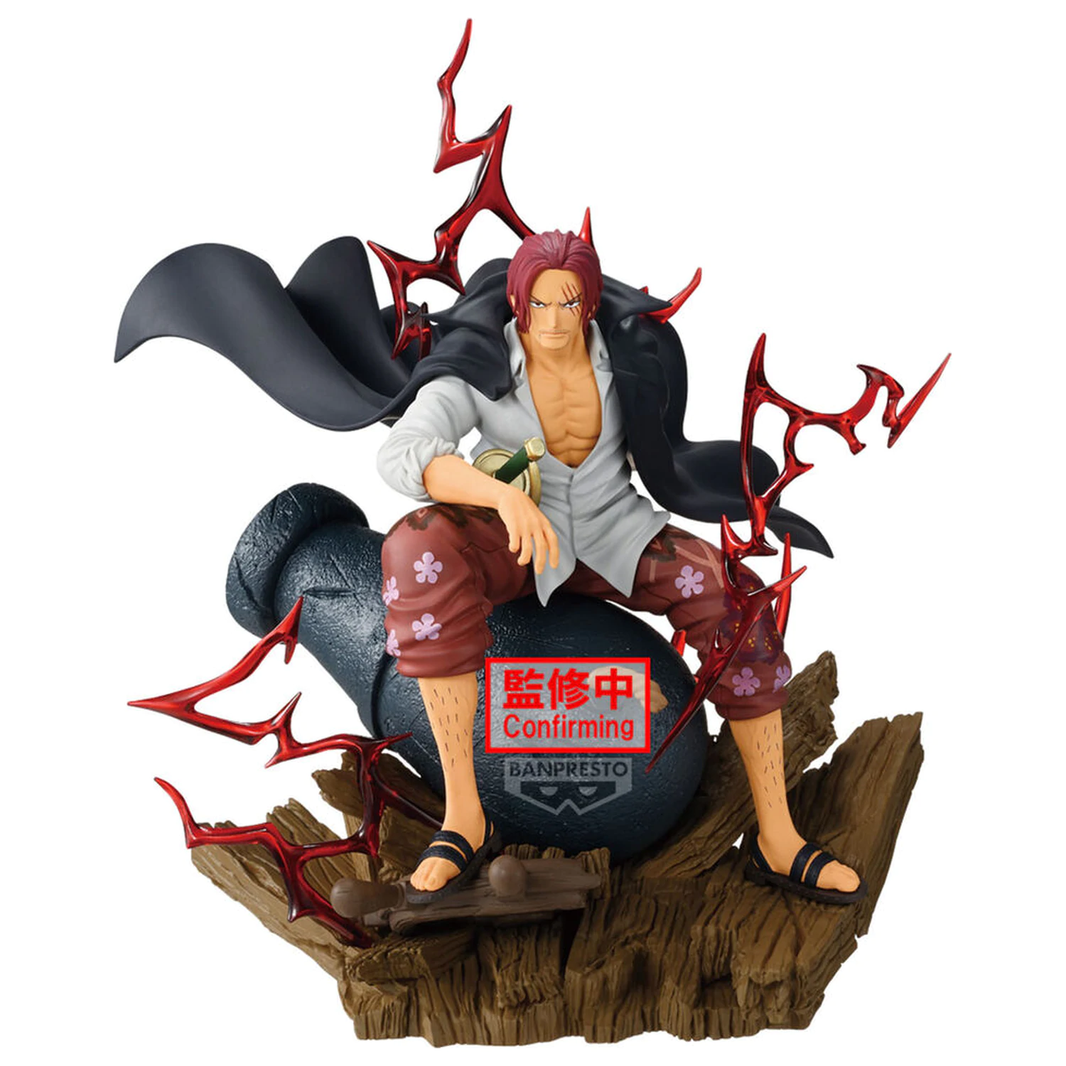 One Piece Theorama Soul Shanks Figur 24cm Produktfoto