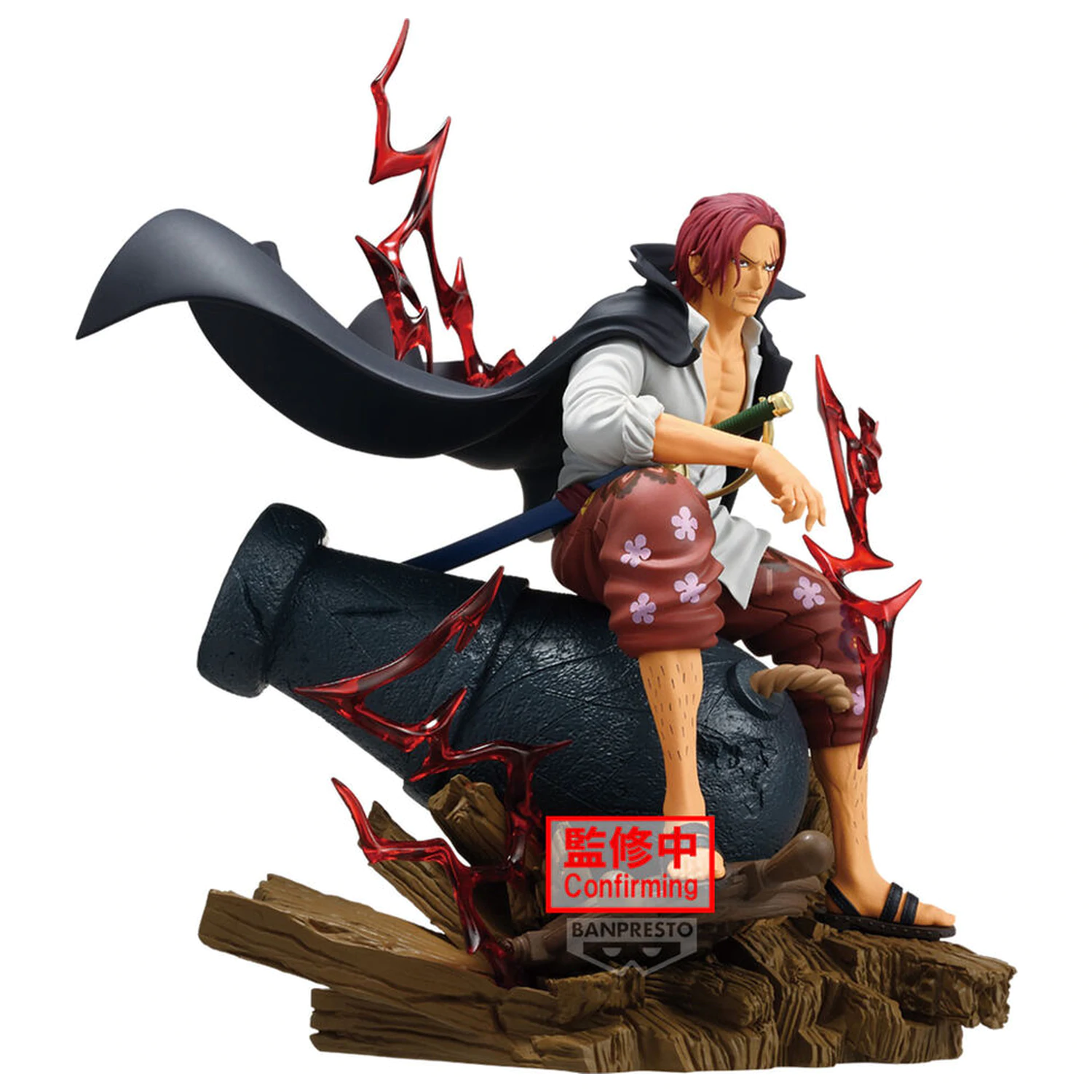 One Piece Theorama Soul Shanks Figur 24cm Produktfoto