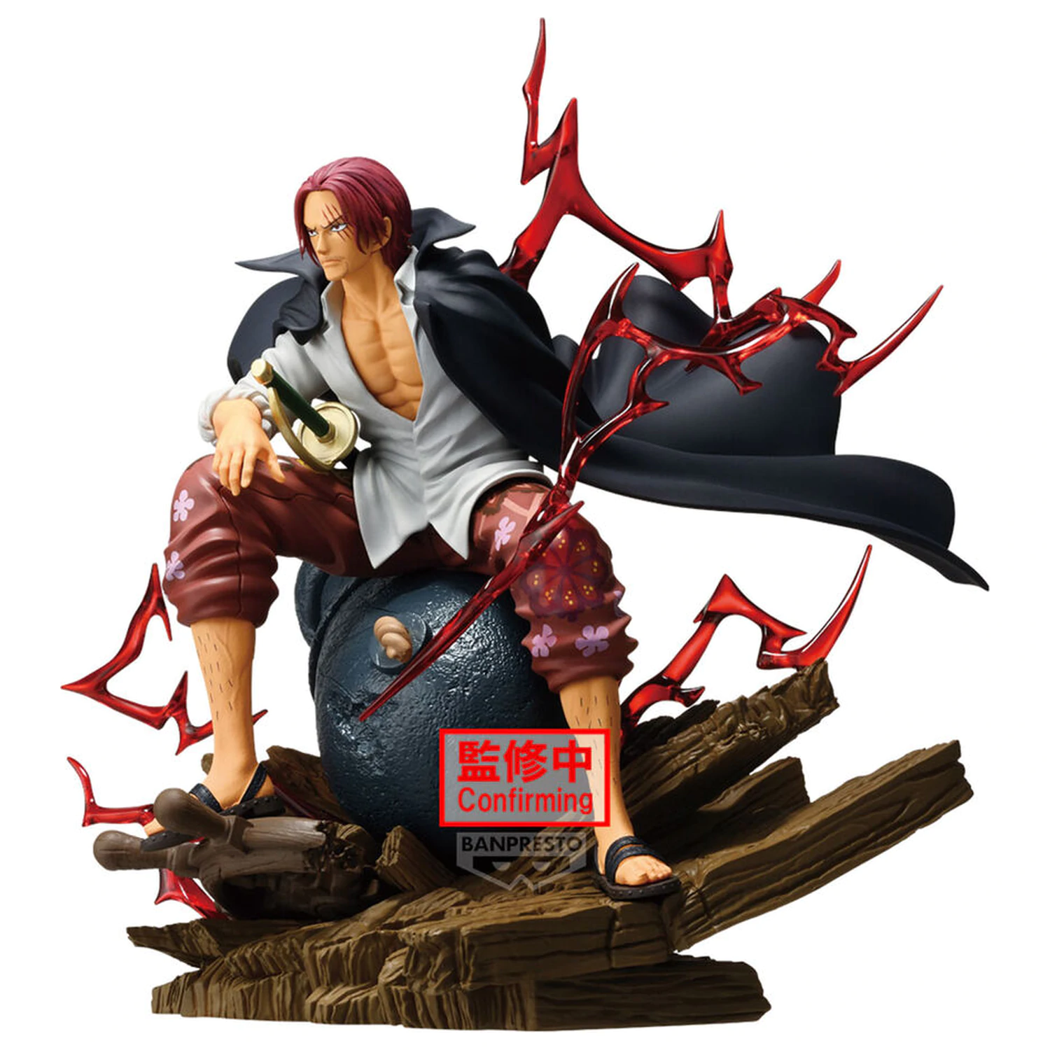 One Piece Theorama Soul Shanks Figur 24cm Produktfoto