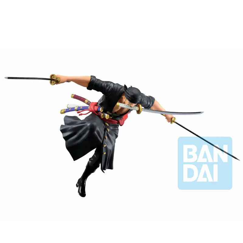 One Piece Third Act Wano Country Roronoa Zoro Ichibansho Figur 17cm Produktfoto