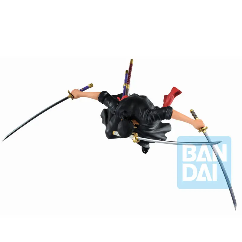 One Piece Third Act Wano Country Roronoa Zoro Ichibansho Figur 17cm Produktfoto