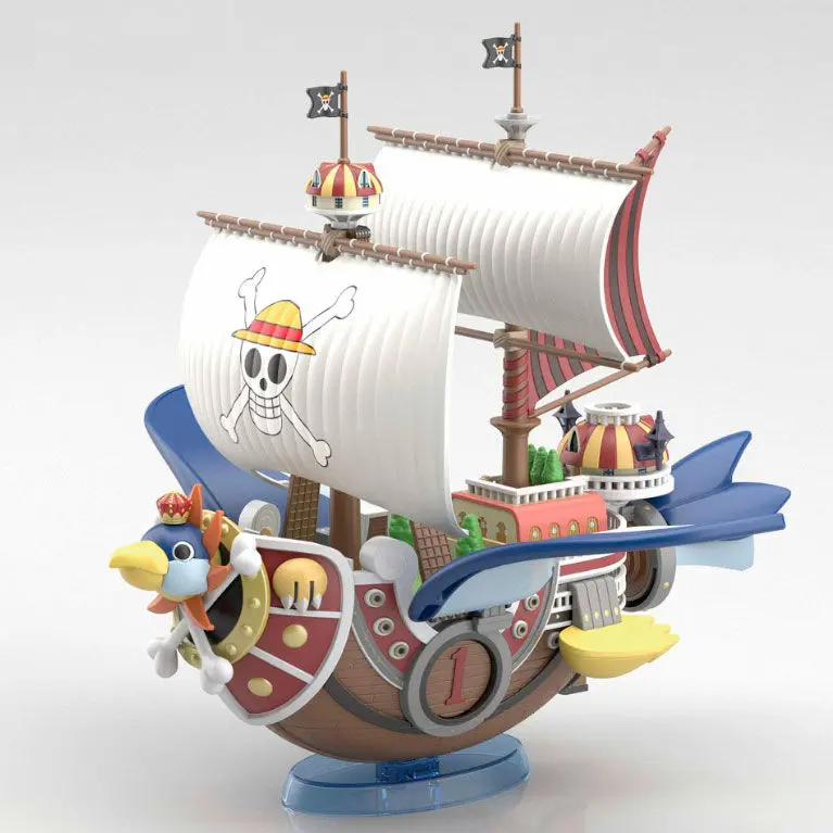 One Piece Thousand-Sunny Flying Model Ship Modellbausatz Figur 12cm Produktfoto