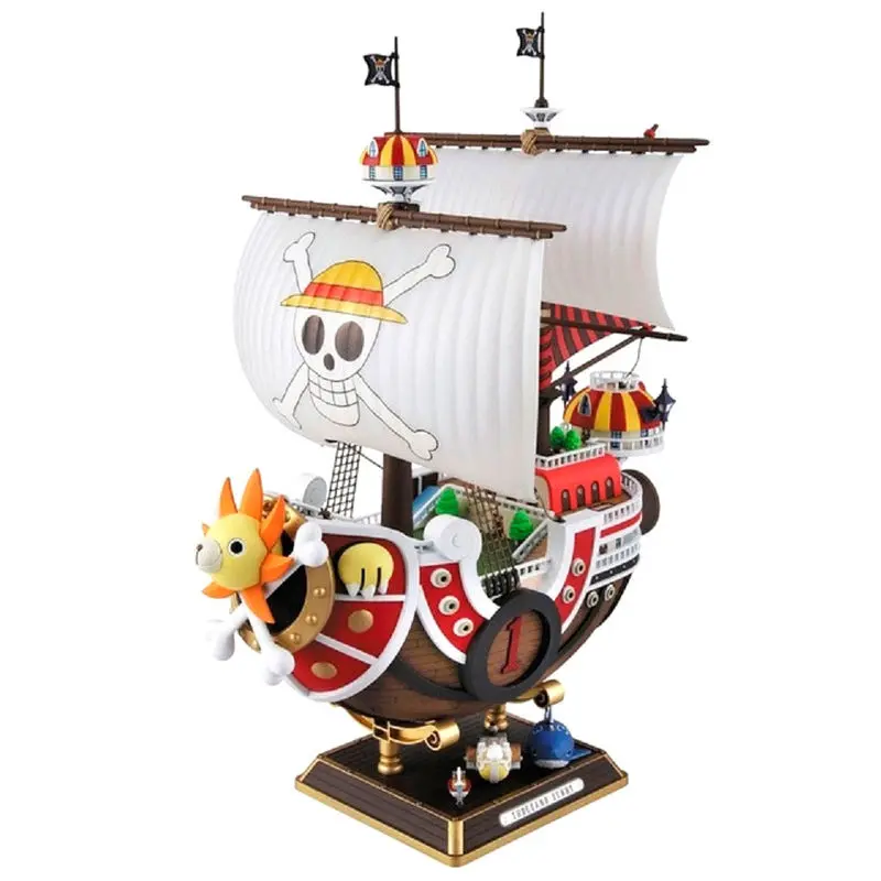 One Piece Thousand Sunny New World Schiffsmodell Bausatz Figur 30cm Produktfoto