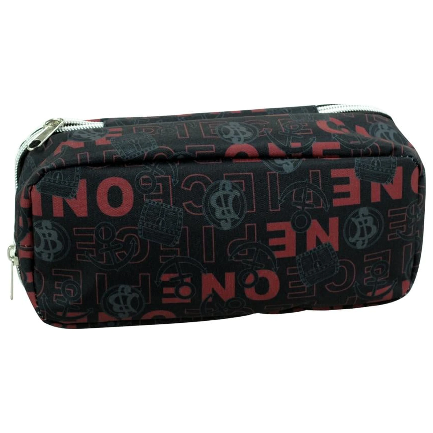 One Piece Mäppchen Oval mit 2 Reißverschlüssen Produktfoto