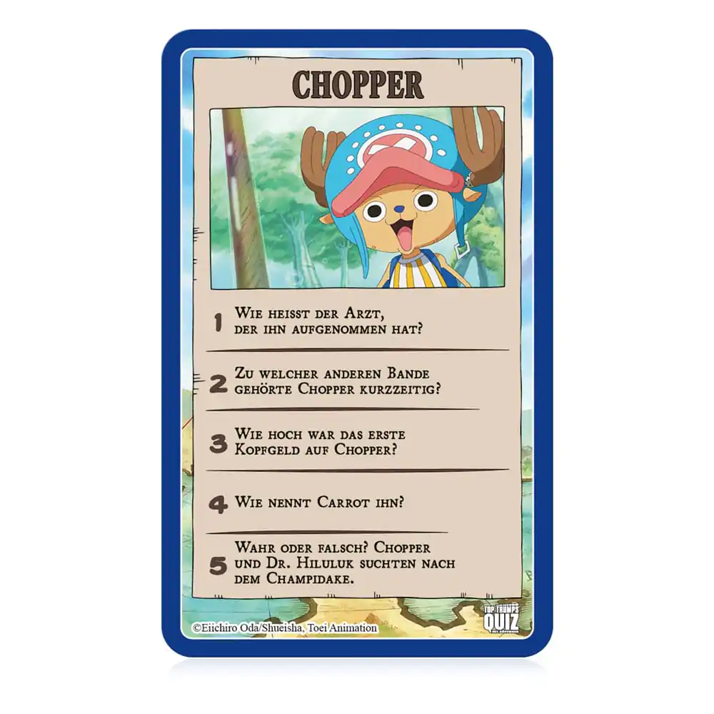 One Piece Kartenspiel Top Trumps Quiz *Deutsche Version* termékfotó