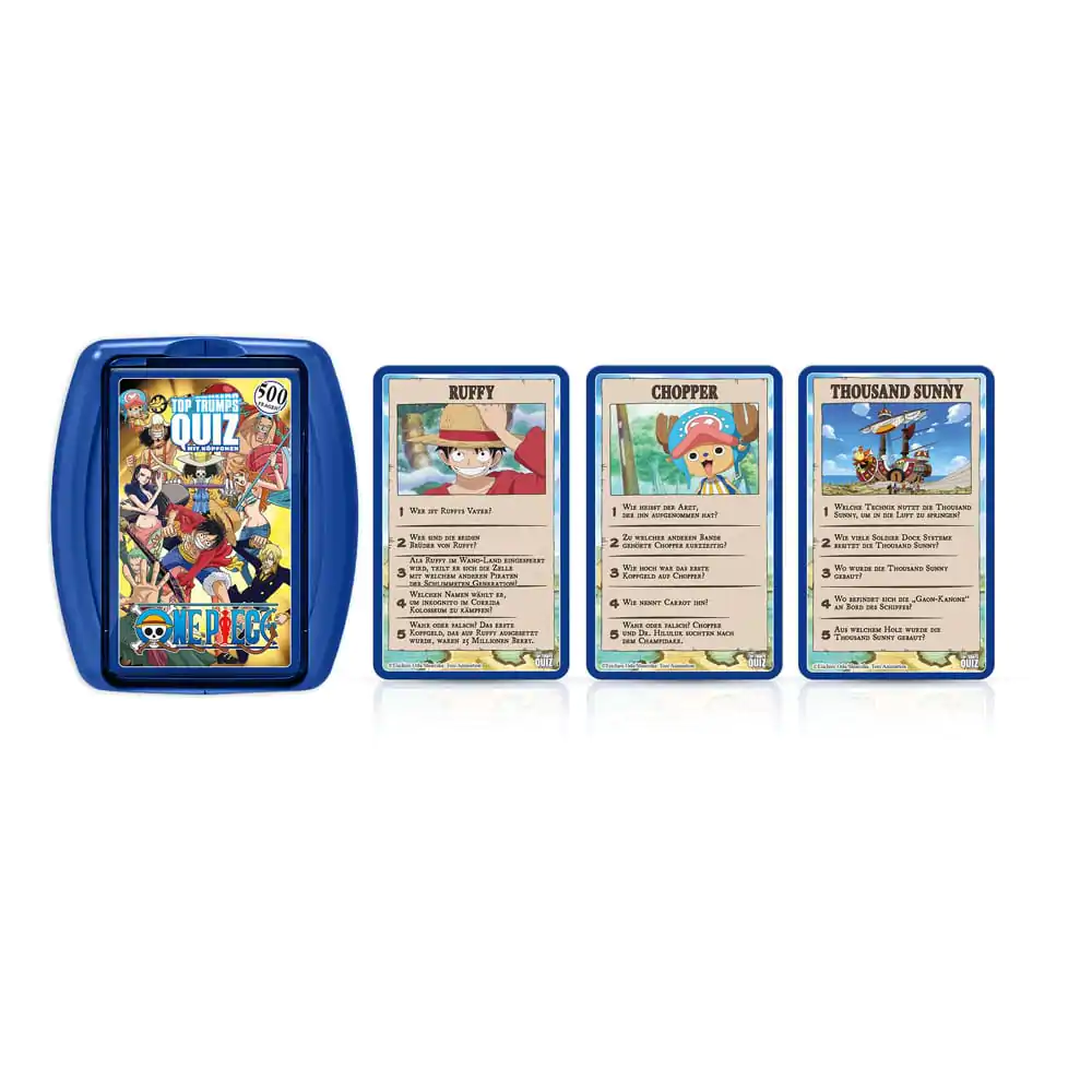 One Piece Kartenspiel Top Trumps Quiz *Deutsche Version* termékfotó