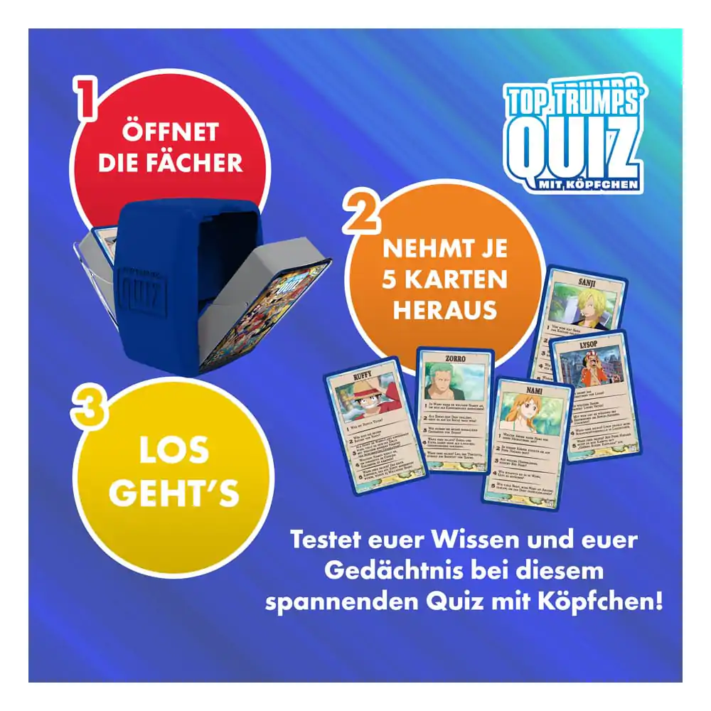 One Piece Kartenspiel Top Trumps Quiz *Deutsche Version* termékfotó