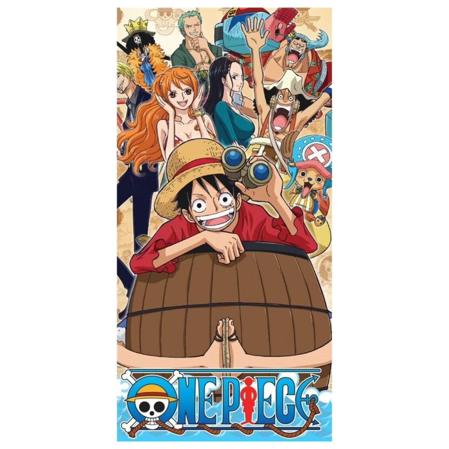 One Piece Handtuch Produktfoto