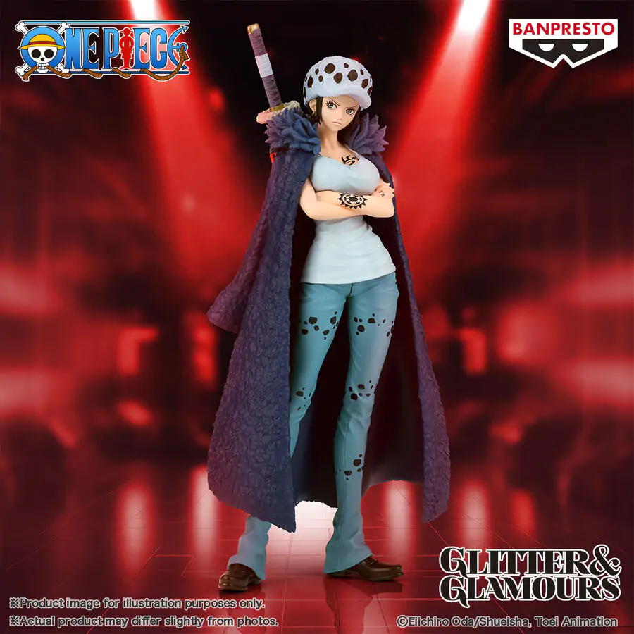 One Piece Trafalgar Law Glitter & Glamorous Figur 23 cm Produktfoto