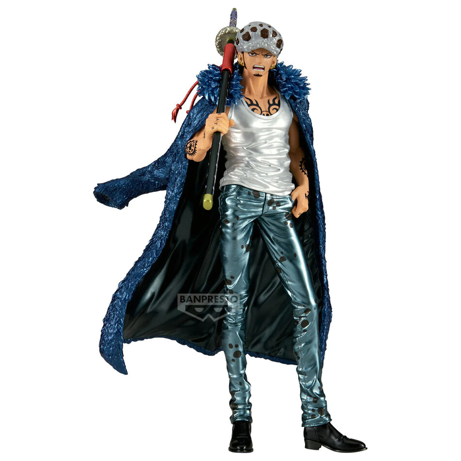 One Piece Trafalgar Law Die metallische Figur 31cm Produktfoto