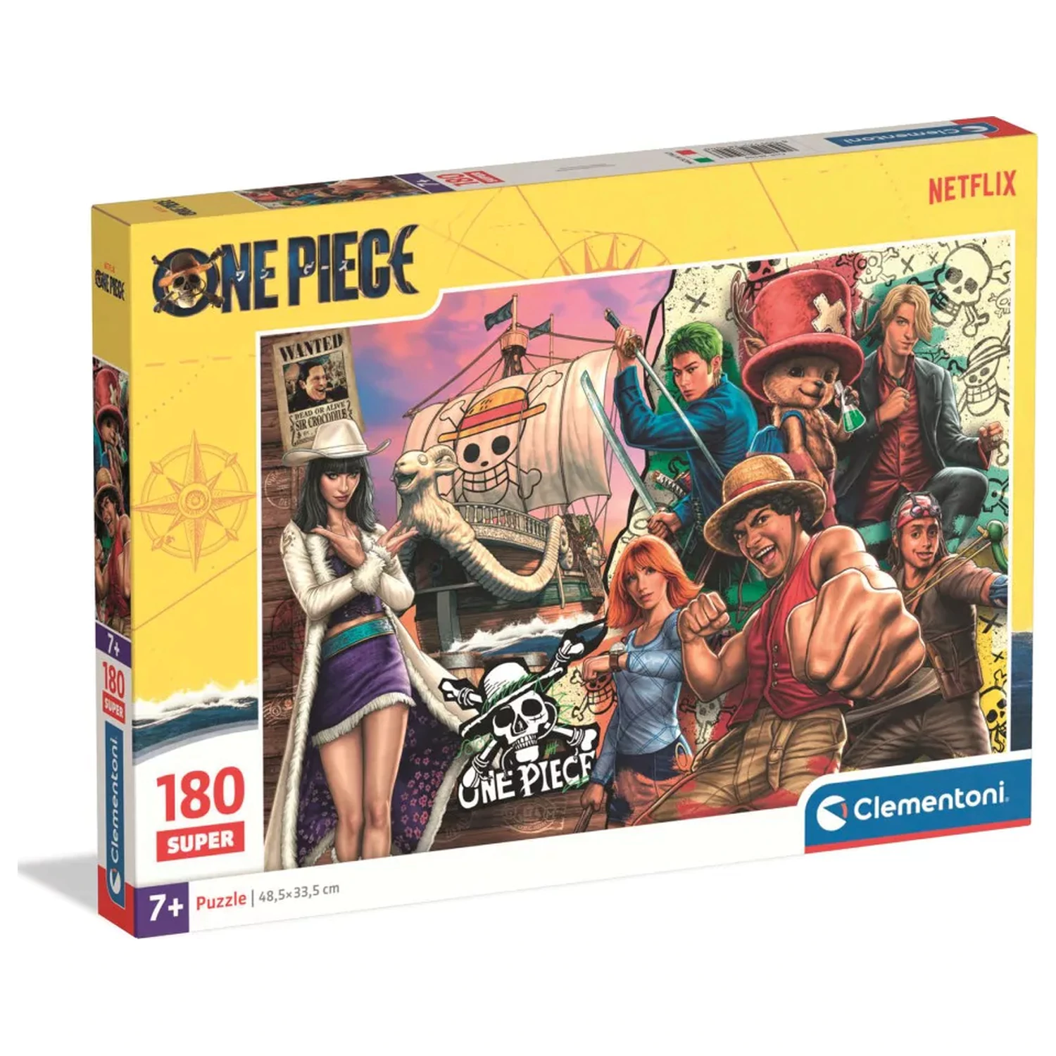 One Piece Schatzsuche 180-Teile-Puzzle Produktfoto