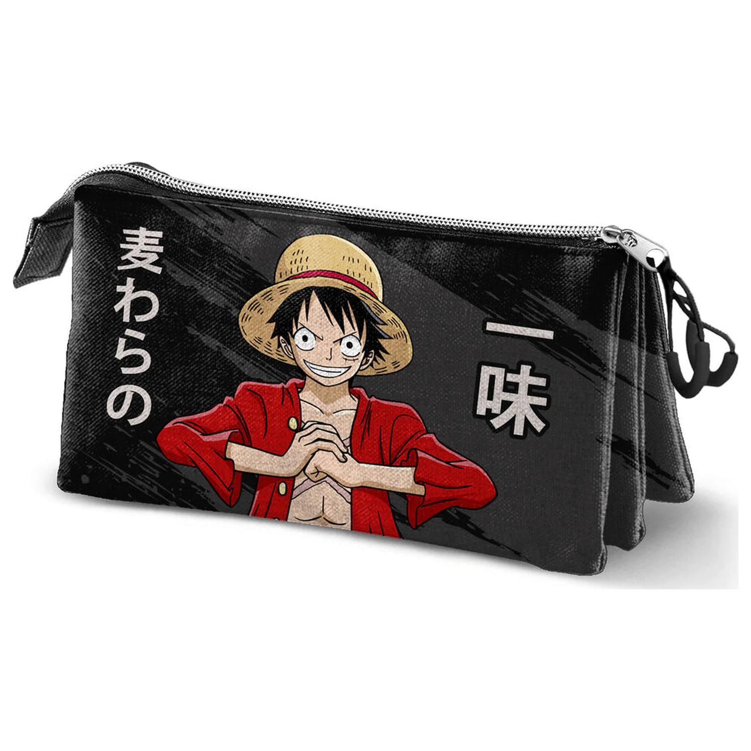 One Piece dreifaches Federmäppchen Produktfoto